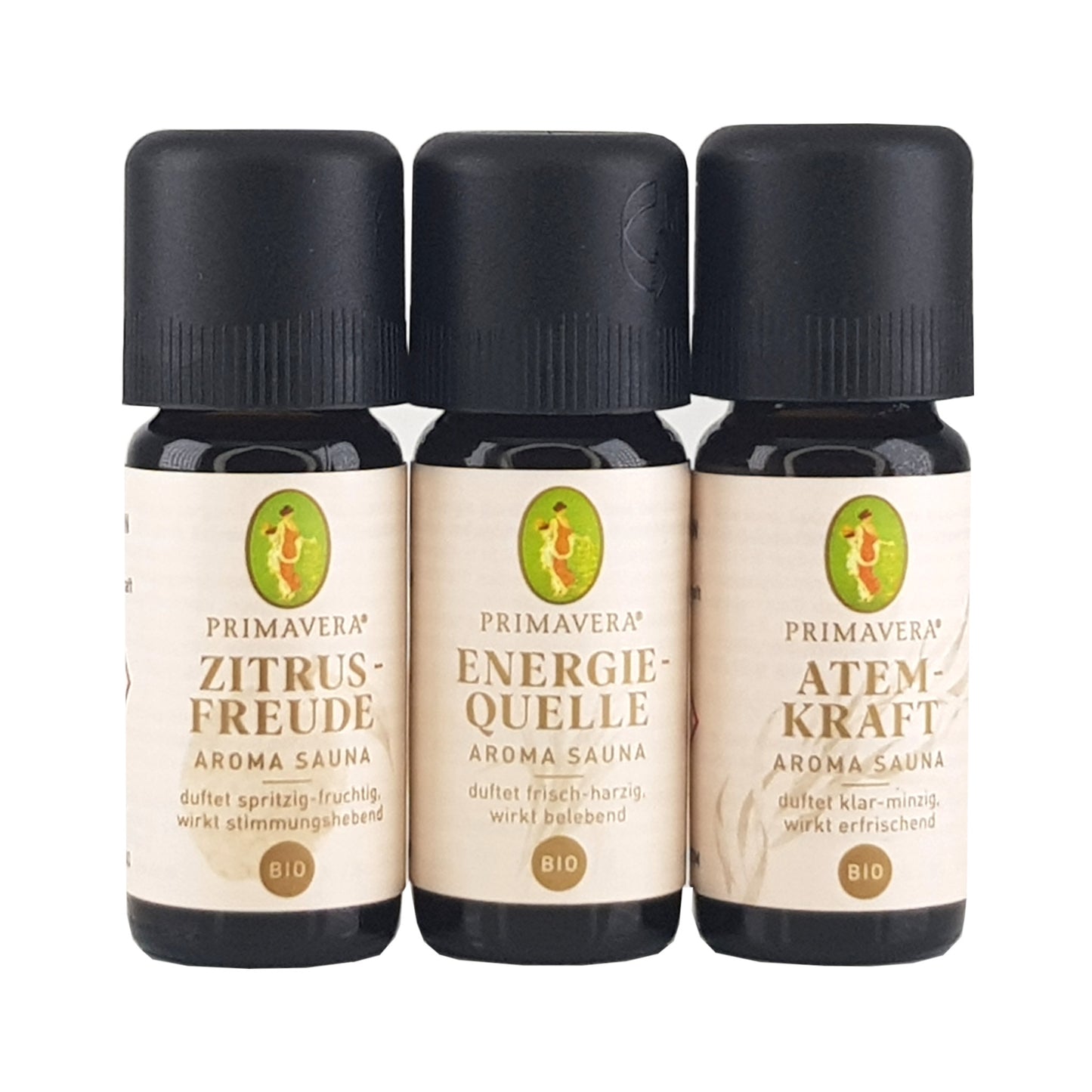 Aroma-Sauna Set, 3x10ml, Frische & Energie