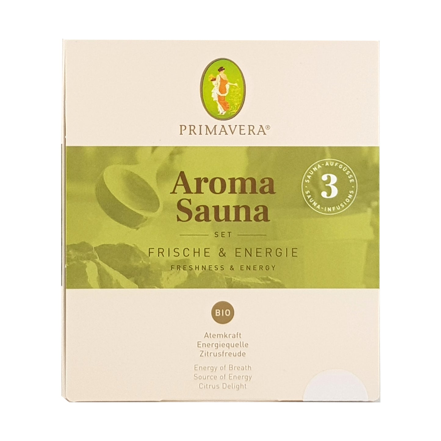 Aroma-Sauna Set, 3x10ml, Frische & Energie