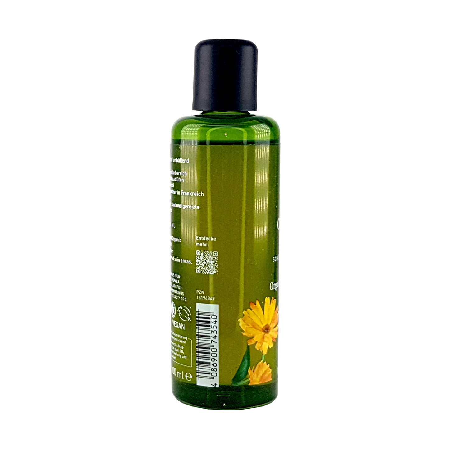 Calendulaöl (Ringelblumenöl) 100ml, bio vegan