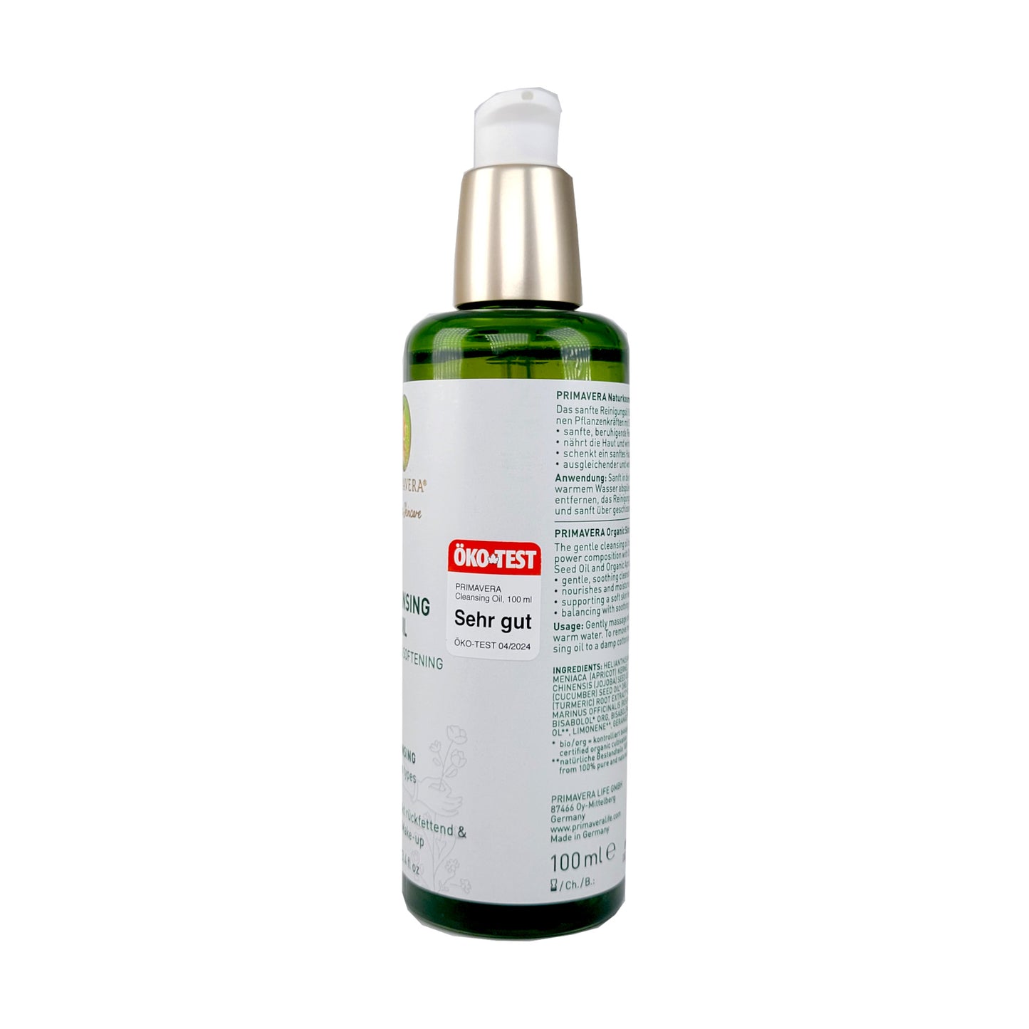 Cleansing Oil 100ml, Calming & Softening, alle Hauttypen, vegan,