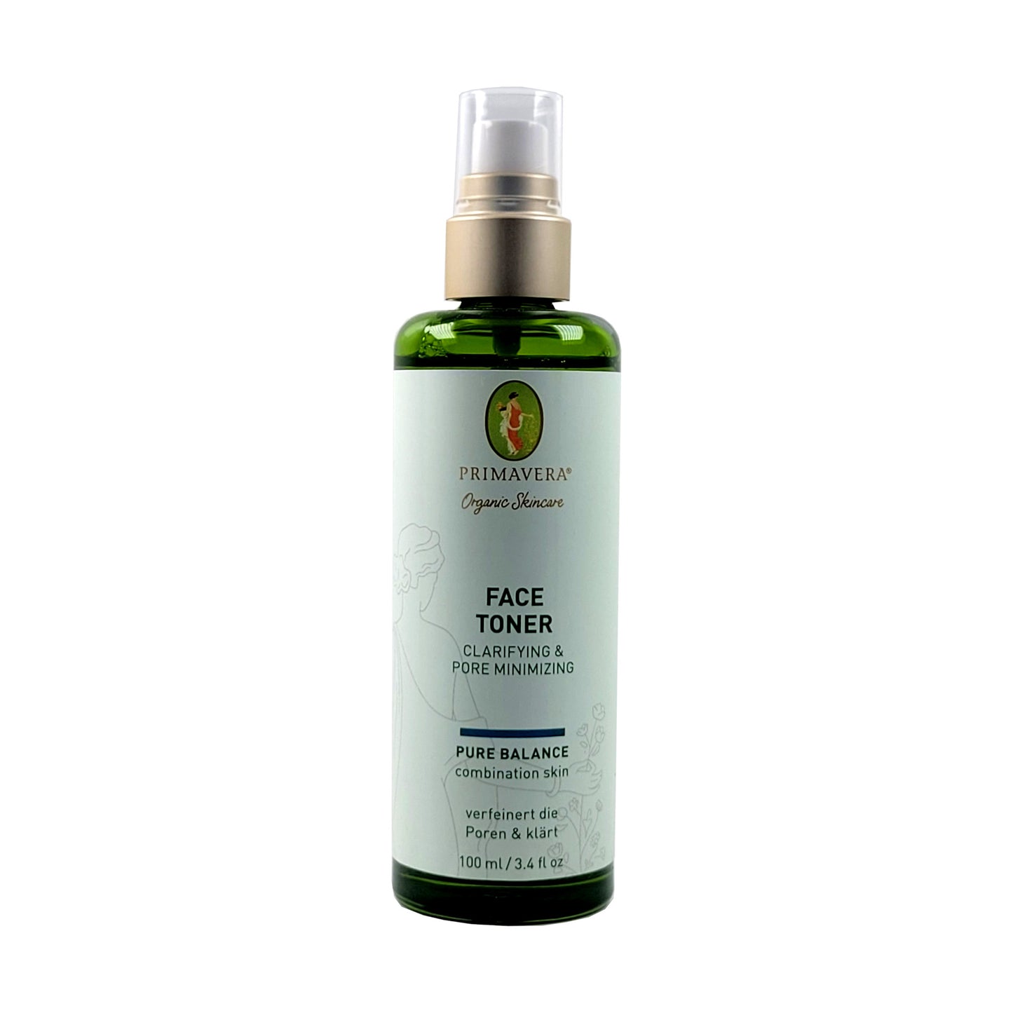 Face Toner, Pure Balance, Clarifying & Pore Minimizing, 100ml, vegan