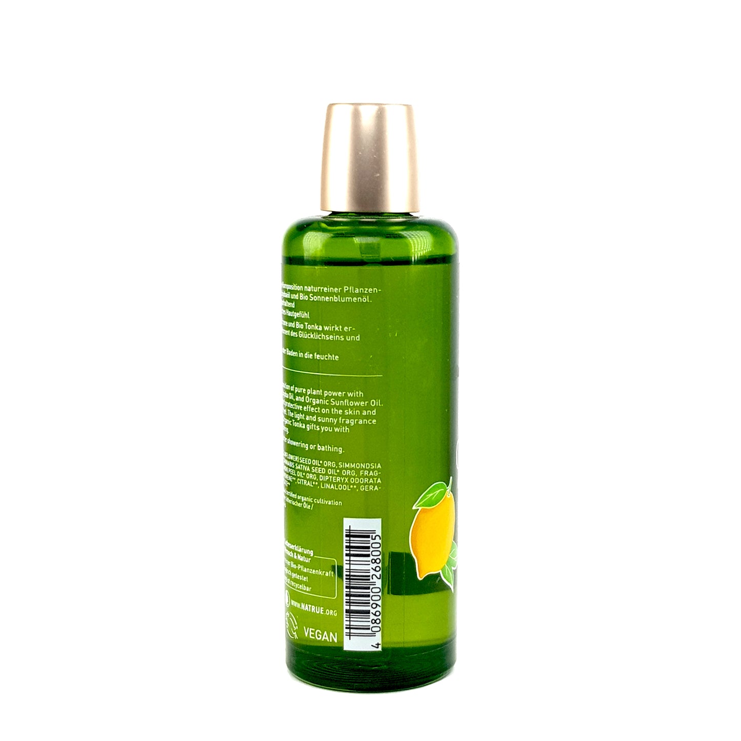 Glücksgefühle Körperöl Zitrone & Tonka, 100ml, vegan