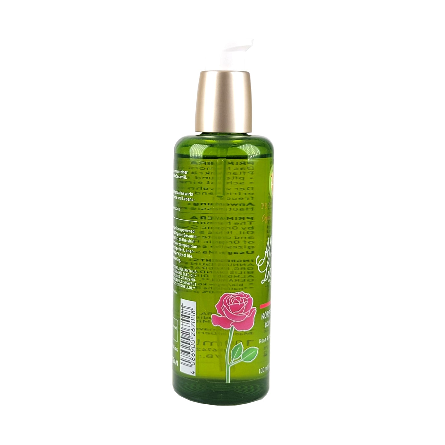 Alles Liebe Körperöl mit Rose & Mandarine, 100ml, vegan