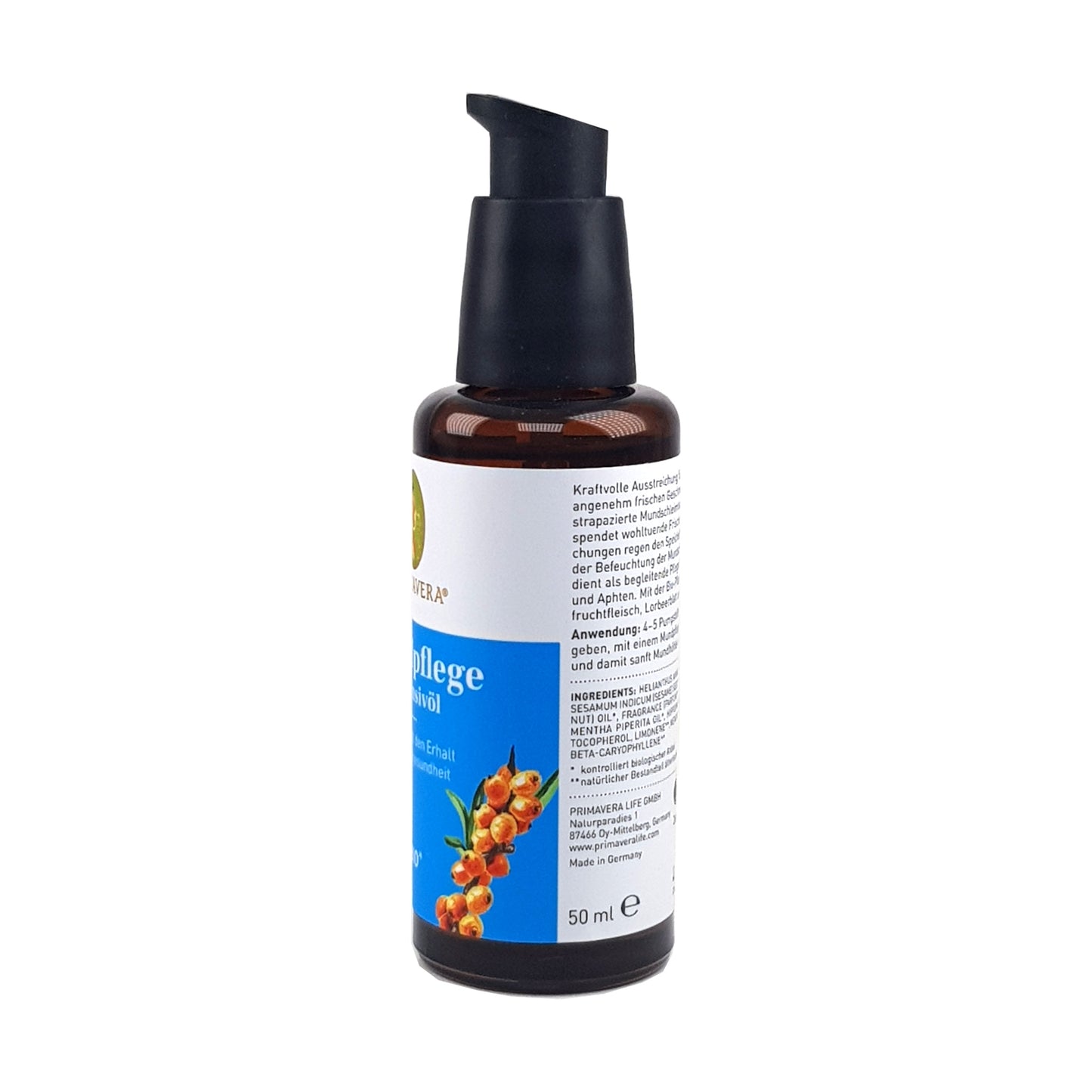 Mundpflege Intensivöl bio 50ml, bio vegan