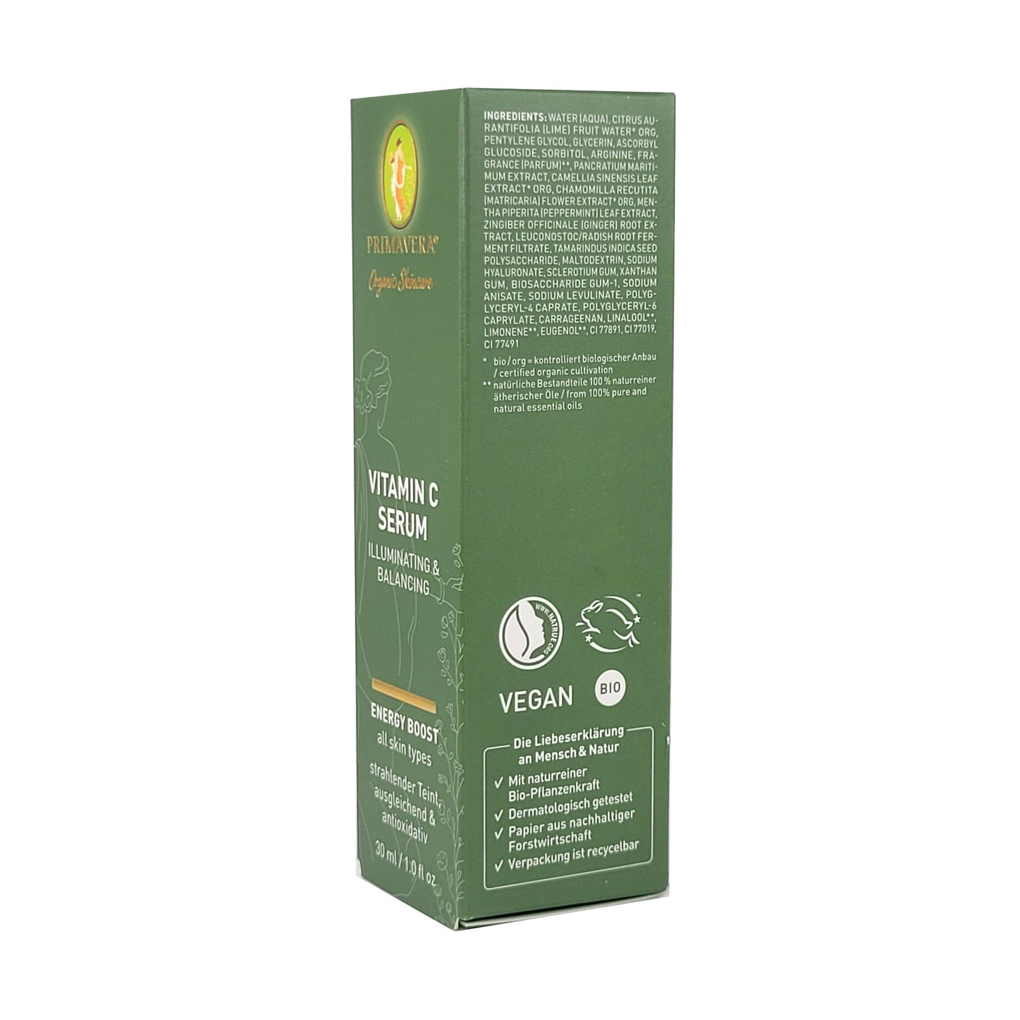 Primavera Vitamin C Serum, 30ml, vegan