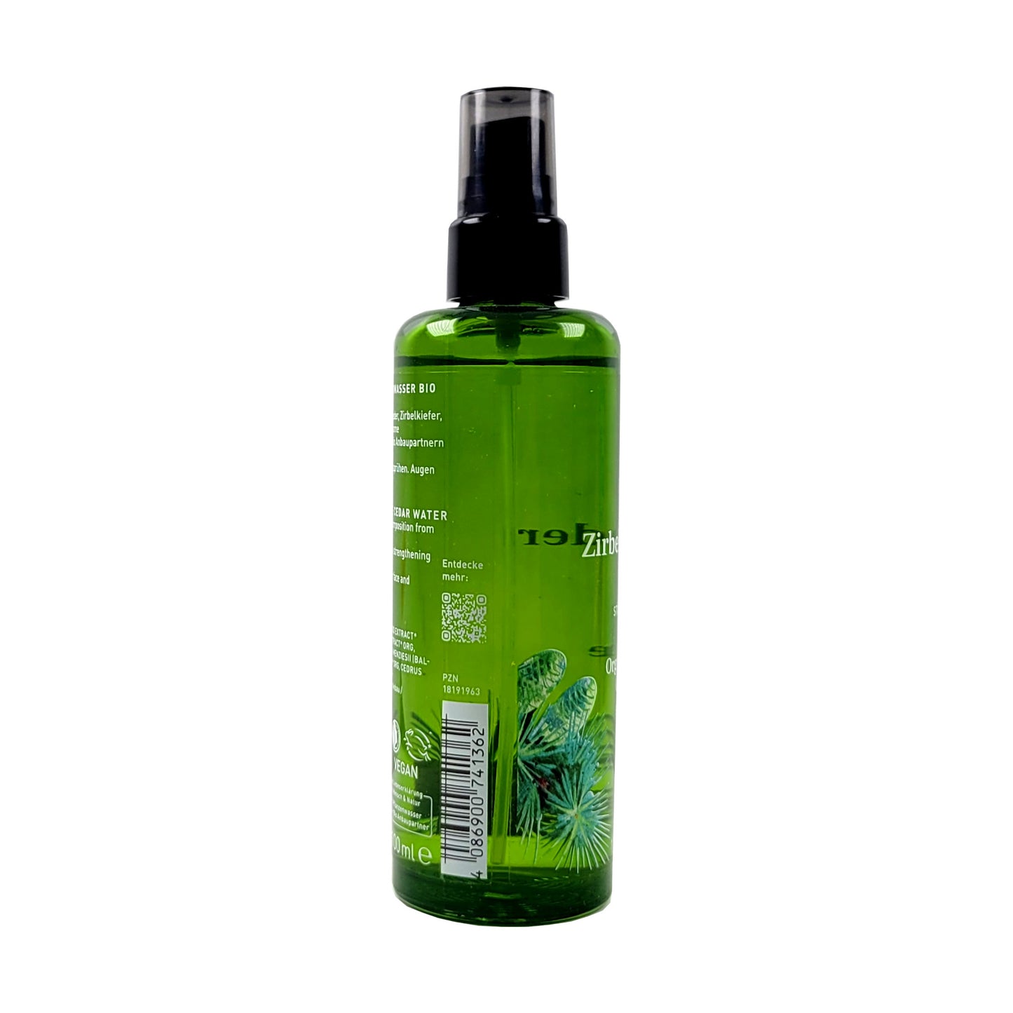 Zirbelkiefer-Zeder Wasser, 100ml bio, vegan