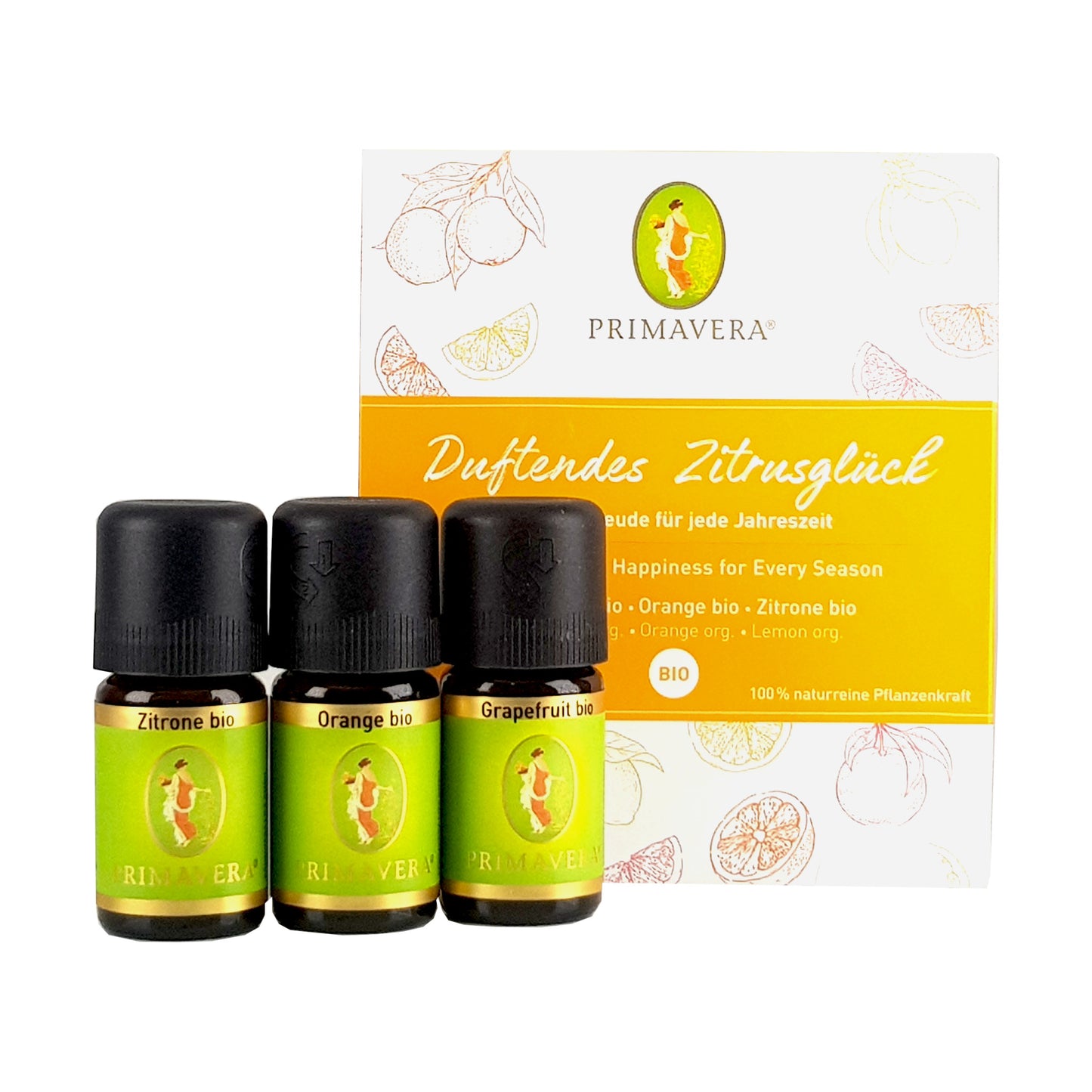 Set Duftendes Zitrusglück3x5ml bio, vegan