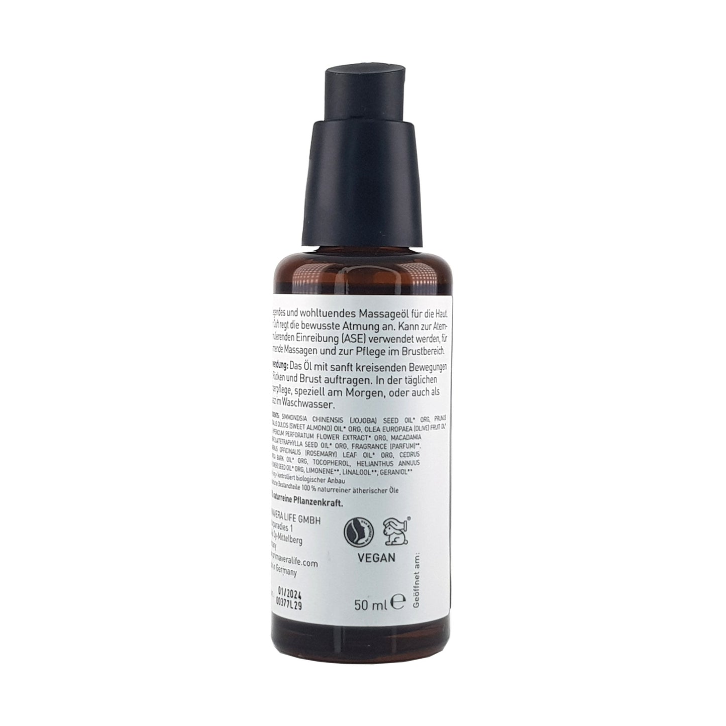 Aromapflege Atmung Aktiv Öl, bio, 50ml
