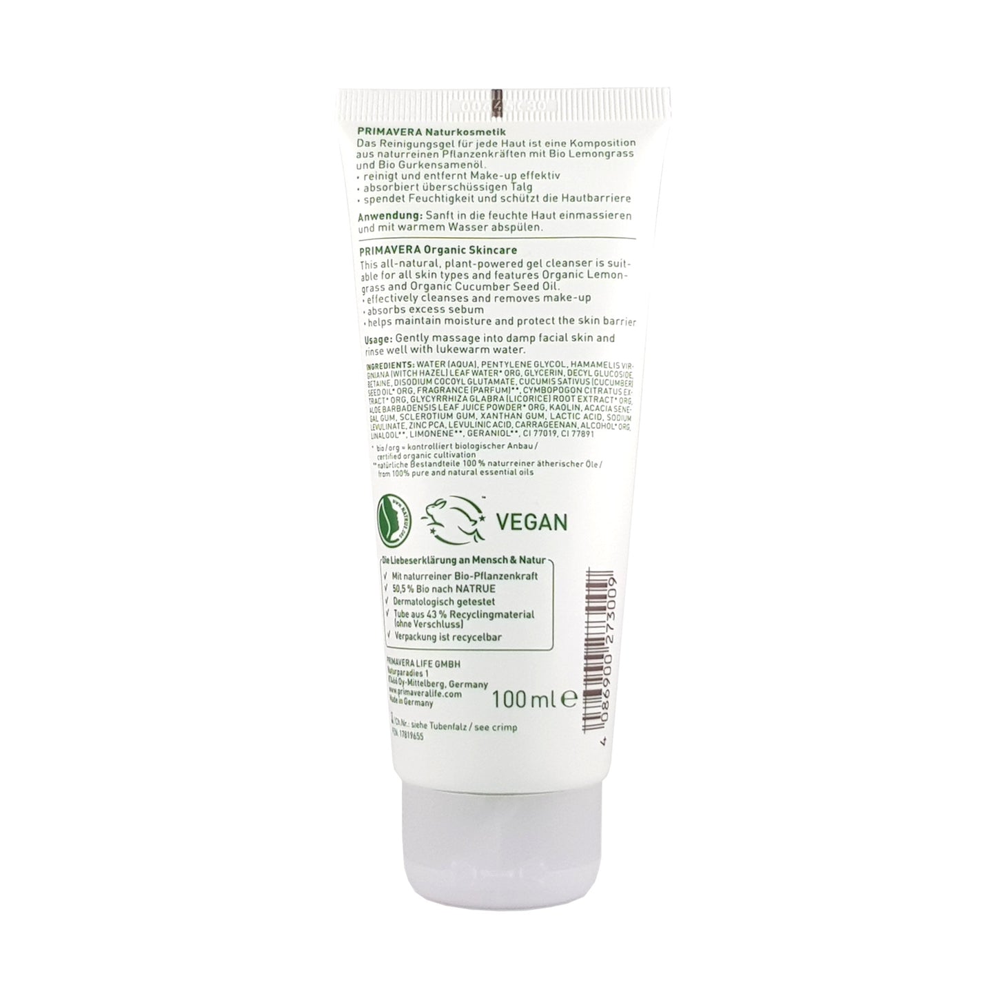 Cleansing Gel - 2 in 1 Deep Cleanse, 100ml