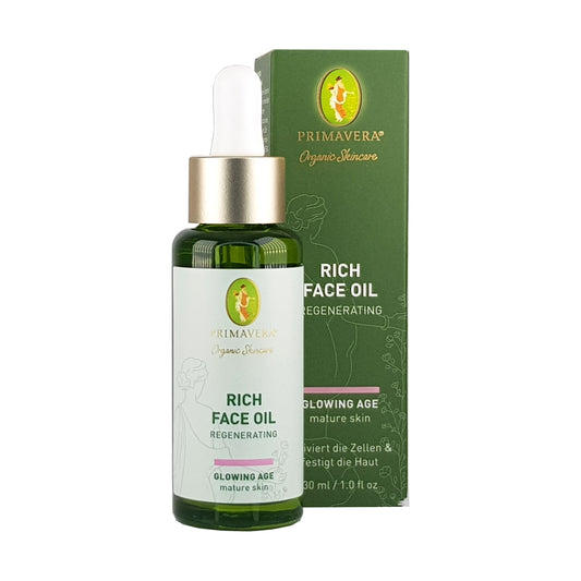Rich Face Oil - Regenerating 30ml; bio, vegan