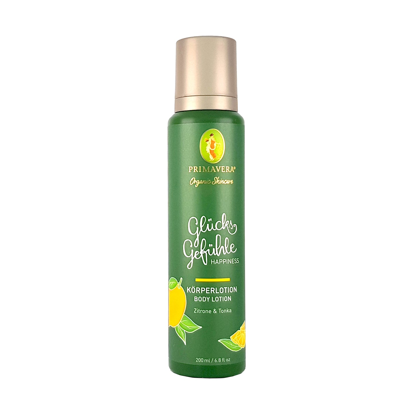 Glücksgefühle Körperlotion Zitrone&Tonka, 200ml, vegan