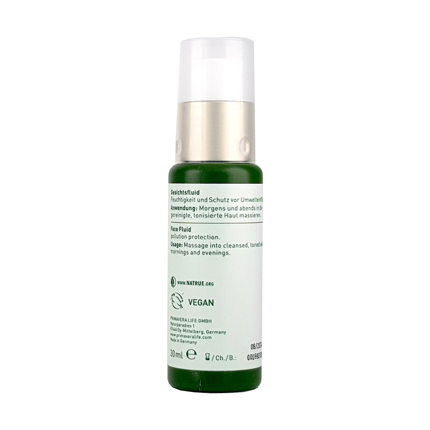 Face Fluid - Pollution Protection 30ml, vegan
