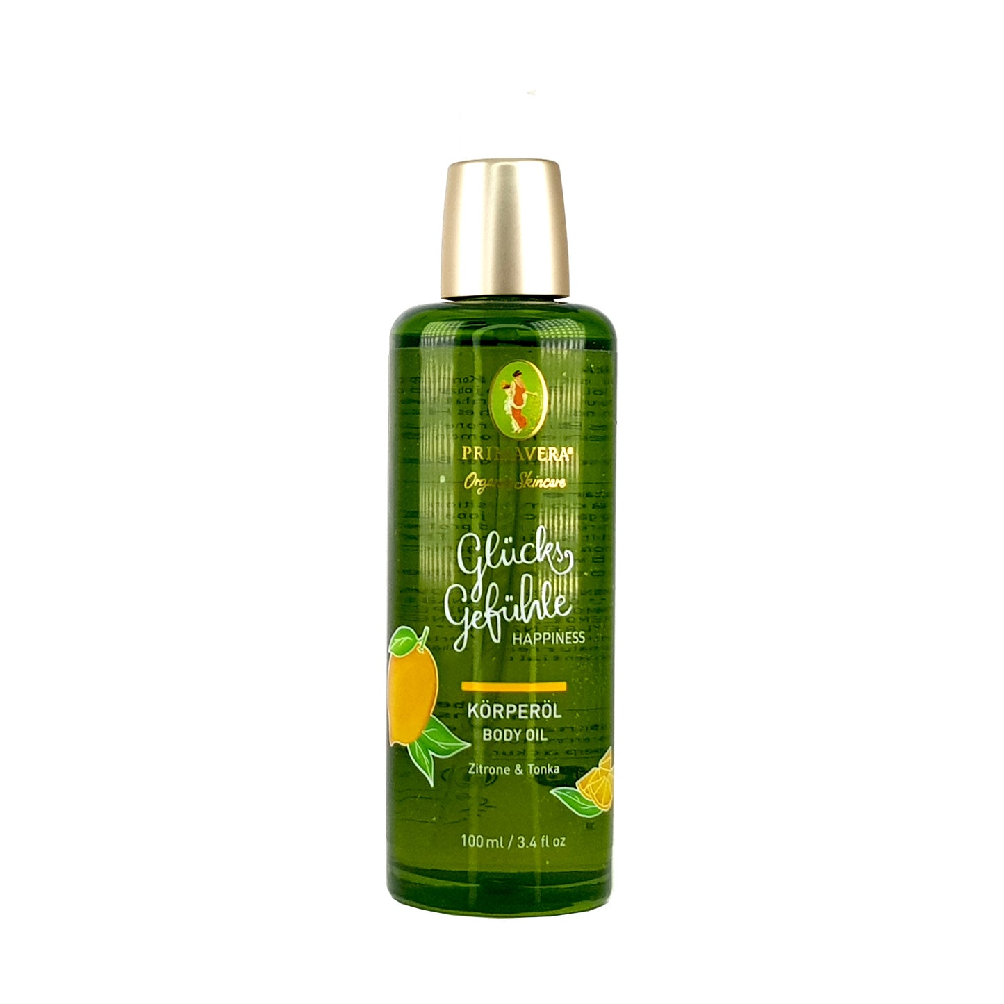 Glücksgefühle Körperöl Zitrone & Tonka, 100ml, vegan