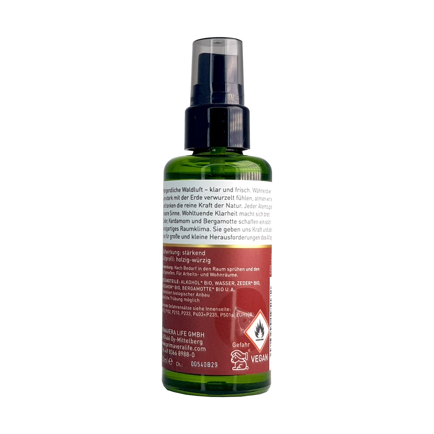 Kraft tanken Raumspray, 50ml bio