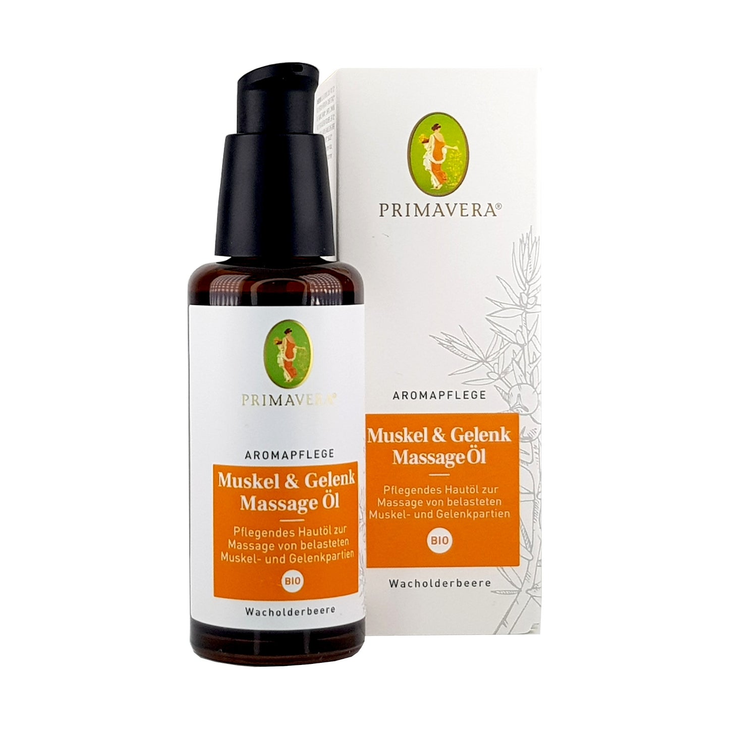 Muskel & Gelenk Massage Öl 50ml, bio vegan