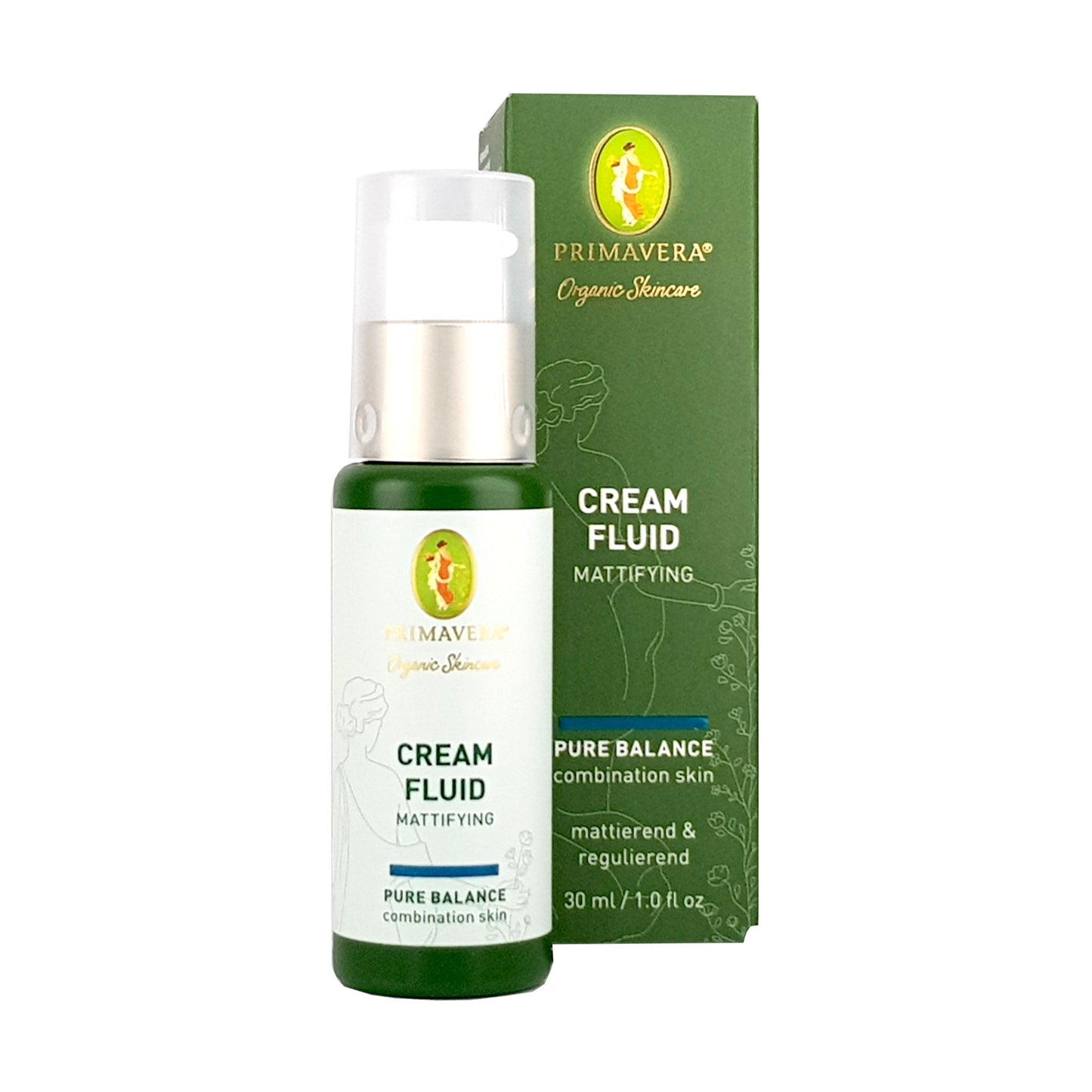 Cream Fluid - Mattifying, feuchtigkeitsspendend, 30ml,