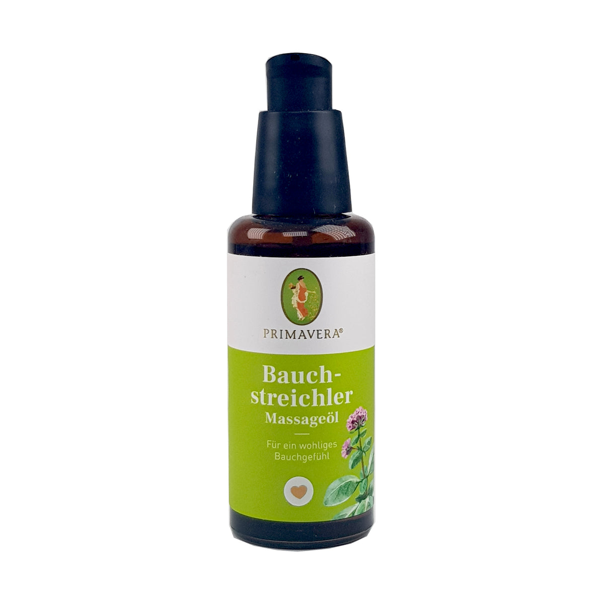 PRIMAVERA Bauchstreichler Massageöl bio* – Sanfte Fürsorge für ein gutes Bauchgefühl, 50ml, bio, veagn
