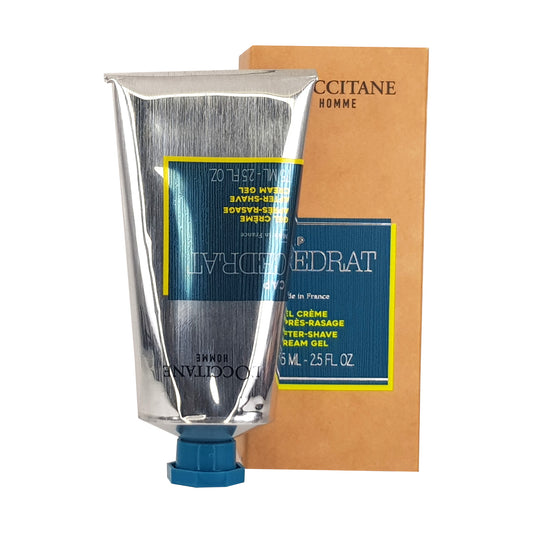 Cap Cedrat After Shave Gel 75ml Tube mit Umverpackung, Vorderansicht, mit Inhaltsangabe und Markenname