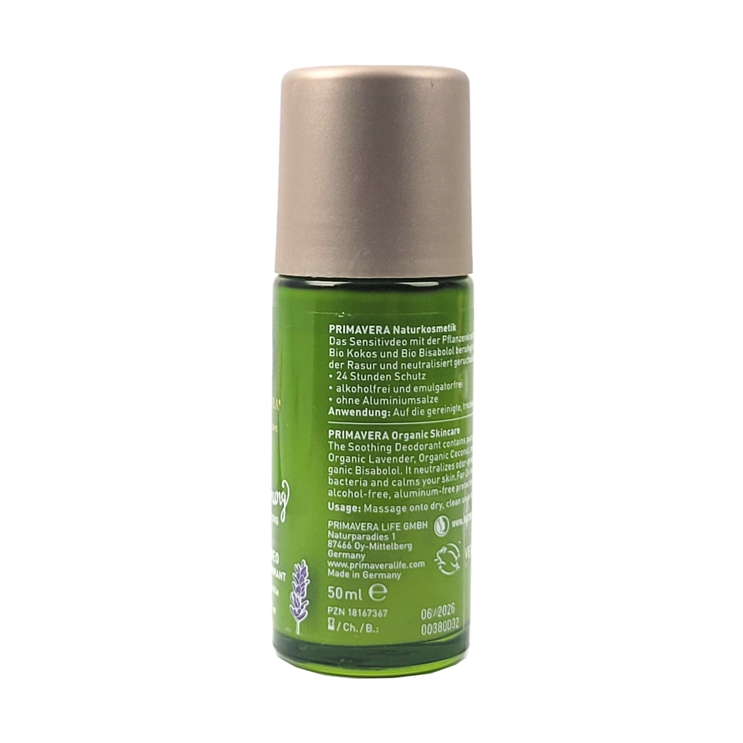 Pure Entspannung Deoroller 75ml, bio, vegan