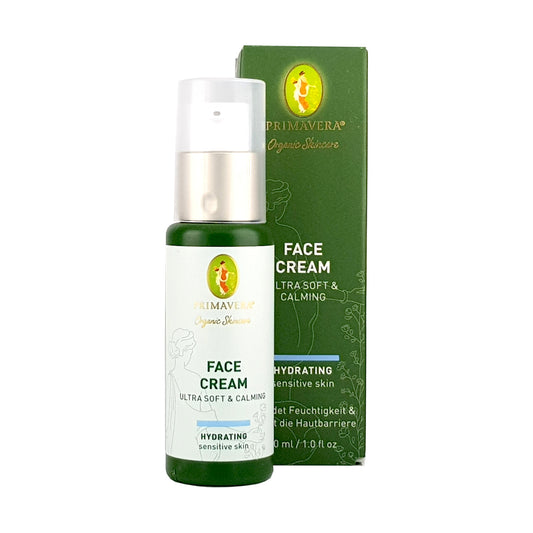 Face Cream - Ultra soft & Calming, 30ml vegan